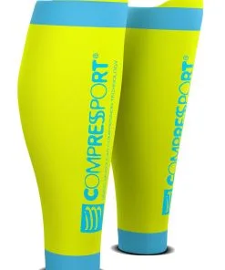 Compression Sportive Compressport Calf R2 V2 Fluo Yellow