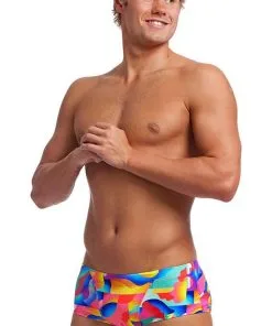 Maillot De Bain Funky Trunks Homme Classic - Radar Rage -Combinaisons Hommes Mrillots Oe Bain soldes radar rage mens 1
