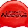 FraNat Bonnet Silicone De Natation France Natation Rouge