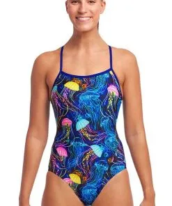 Maillot De Bain Funkita Femme Single Strap - Schwimma Stinga