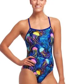 Maillot De Bain Funkita Femme Single Strap - Schwimma Stinga -Combinaisons Hommes Mrillots Oe Bain soldes schwimma ladies 1