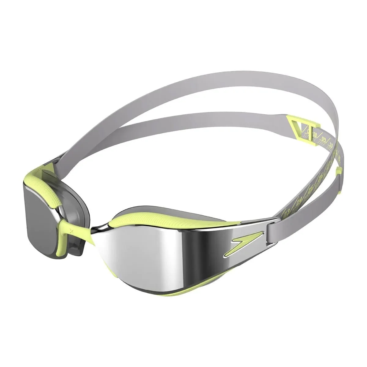 Lunettes De Natation Speedo FS Fastskin Hyper Elite Mirrored Goggles - Shark Grey/ Spritz/ Chrome 3 Lunettes De Natation Speedo FS Fastskin Hyper Elite Mirrored Goggles - Shark Grey/ Spritz/ Chrome