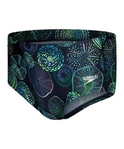 Maillot De Bain Homme SPEEDO Allover Digital 17cm Briefs - Jellyfish Glows