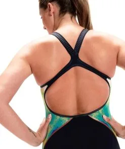 Combinaison Femme SPEEDO Fastskin LZR Pure Intent Dos Ouvert - Cosmic Storm -Combinaisons Hommes Mrillots Oe Bain soldes sp4