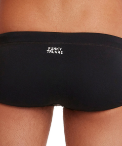 Maillot De Bain Funky Trunks Garçon Solid Still Black Noir -Combinaisons Hommes Mrillots Oe Bain soldes still black 7