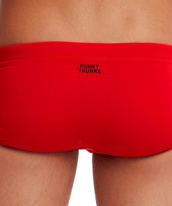 Maillot De Bain Funky Trunks Garçon Solid Still Red Rouge -Combinaisons Hommes Mrillots Oe Bain soldes still red 7