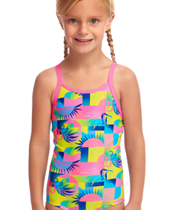Maillot De Bain Funkita Enfant Fille Sunkissed Rose