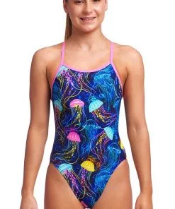 Maillot De Bain Funkita Fille Single Strap - Schwimma Stinga