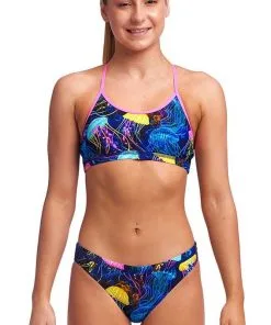 Maillot De Bain Funkita 2 Pièces Fille Racerback - Swimma Stinga