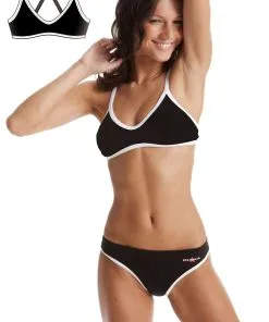 Haut De Maillot De Bain Femme Diana Twin Brassière Noir