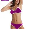 Haut De Maillot De Bain Femme Diana Twin Brassière Violet