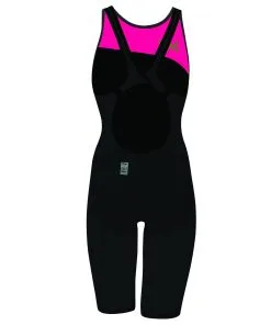 MP MICHAEL PHELPS Combinaison De Natation Femme MP X-Presso Black / Pink -Combinaisons Hommes Mrillots Oe Bain soldes xpresso wmn black pink 03back scaled
